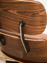 Load image into Gallery viewer, Iconic Chair and Ottoman in Cantina Saddle