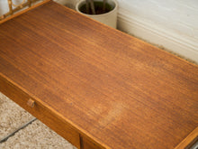 Load image into Gallery viewer, Teak 3 Drawer 1970’s Vintage Desk