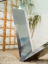 Load image into Gallery viewer, Italian Large Oval Table Cattellan Black Marble Steel and Crystal