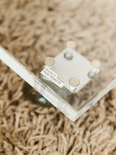 Load image into Gallery viewer, Lucite Side Table with Wheels