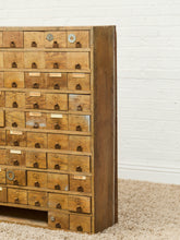Load image into Gallery viewer, Antique Multi-Drawer Hardware Apothecary Cabinet
