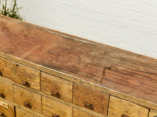 Load image into Gallery viewer, Antique Multi-Drawer Hardware Apothecary Cabinet