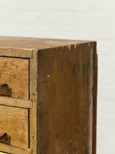 Load image into Gallery viewer, Antique Multi-Drawer Hardware Apothecary Cabinet