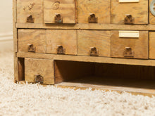 Load image into Gallery viewer, Antique Multi-Drawer Hardware Apothecary Cabinet