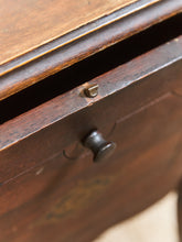 Load image into Gallery viewer, Circa 1880 English Edwardian Style Mahogany Tin Lined Humidor Smokers Table