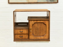 Load image into Gallery viewer, Vintage Mini Jewelry Cabinet