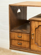 Load image into Gallery viewer, Vintage Mini Jewelry Cabinet