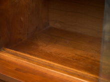 Load image into Gallery viewer, Mid-Century Walnut Hutch with Open Shelving