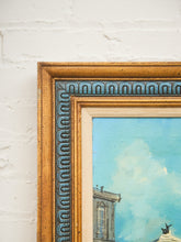 Load image into Gallery viewer, Rome Piazza Venezia Cityscape, Altare della Patria — Mid-Century Italian Oil Painting