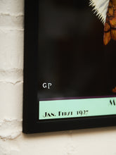 Load image into Gallery viewer, Vogue Midwinter Travel Number Poster