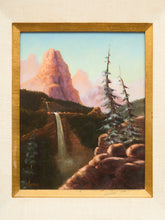 Load image into Gallery viewer, Far Back in the Rockies E. Mones Original Oil Painting