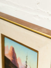 Load image into Gallery viewer, Far Back in the Rockies E. Mones Original Oil Painting