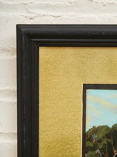 Load image into Gallery viewer, Golden Hillside California Landscape Framed