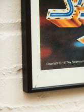 Load image into Gallery viewer, SATURDAY NIGHT FEVER Original Movie Poster John Travolta Disco Dancing Framed