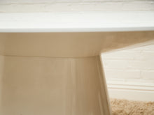 Load image into Gallery viewer, Lacquered Oval Pedestal Modernist Table