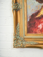 Load image into Gallery viewer, Mid Century Painting of Boy in Hat