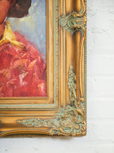 Load image into Gallery viewer, Mid Century Painting of Boy in Hat