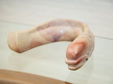 Load image into Gallery viewer, Hand-Carved Soapstone Fish Sculpture – Organic Modern 2 pieces