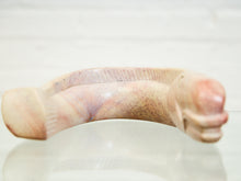 Load image into Gallery viewer, Hand-Carved Soapstone Fish Sculpture – Organic Modern 2 pieces