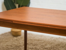 Load image into Gallery viewer, Danish Modern Rectangle Restored Dining Table