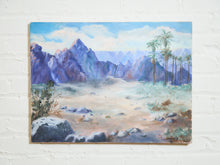 Load image into Gallery viewer, Desert Dawn Tranquil Mountain Escape Oil Painting