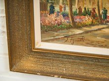 Load image into Gallery viewer, Old World Village Street European Townscape Oil Painting