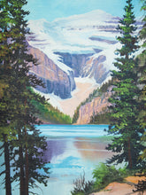 Load image into Gallery viewer, Path to the Glacier Lake Oil Original Painting by B. Romanick