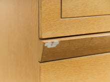 Load image into Gallery viewer, Blonde Vintage Highboy Dresser