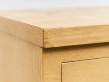 Load image into Gallery viewer, Blonde Vintage Highboy Dresser