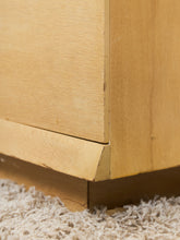 Load image into Gallery viewer, Blonde Vintage Highboy Dresser