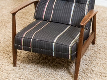 Load image into Gallery viewer, Milo Baughman Lounge Chair Restored with new upholstery