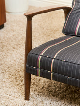 Load image into Gallery viewer, Milo Baughman Lounge Chair Restored with new upholstery