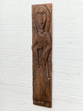 Load image into Gallery viewer, 1977 Signed- Pakal Sabidurla Wood Sculpure Relief
