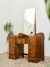 Load image into Gallery viewer, Burlwood Art Deco Vanity