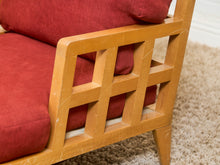 Load image into Gallery viewer, Red Vintage 1950’s Lounge Chair