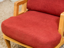 Load image into Gallery viewer, Red Vintage 1950’s Lounge Chair