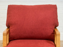 Load image into Gallery viewer, Red Vintage 1950’s Lounge Chair