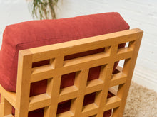Load image into Gallery viewer, Red Vintage 1950’s Lounge Chair