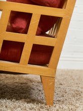 Load image into Gallery viewer, Red Vintage 1950’s Lounge Chair
