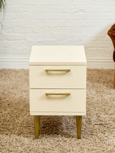 Load image into Gallery viewer, White Mid Century Cabinets