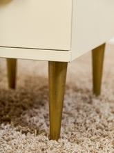 Load image into Gallery viewer, White Mid Century Cabinets