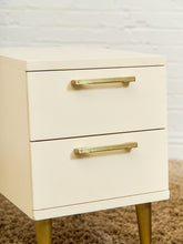 Load image into Gallery viewer, White Mid Century Cabinets