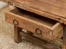 Load image into Gallery viewer, French utilitarian Rustic Antique Desk