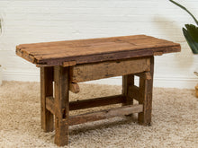 Load image into Gallery viewer, French utilitarian Rustic Antique Desk