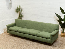 Load image into Gallery viewer, 1960’s Classic Mid Century sofa in Fern Olive