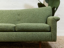 Load image into Gallery viewer, 1960’s Classic Mid Century sofa in Fern Olive