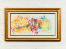 Load image into Gallery viewer, “Splash” by Margarette Singer, Large Mid-Century Abstract Floral Oil Painting