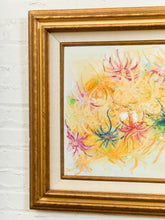 Load image into Gallery viewer, “Splash” by Margarette Singer, Large Mid-Century Abstract Floral Oil Painting