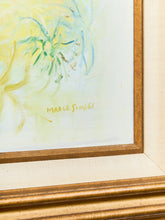 Load image into Gallery viewer, “Splash” by Margarette Singer, Large Mid-Century Abstract Floral Oil Painting