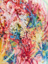 Load image into Gallery viewer, “Splash” by Margarette Singer, Large Mid-Century Abstract Floral Oil Painting